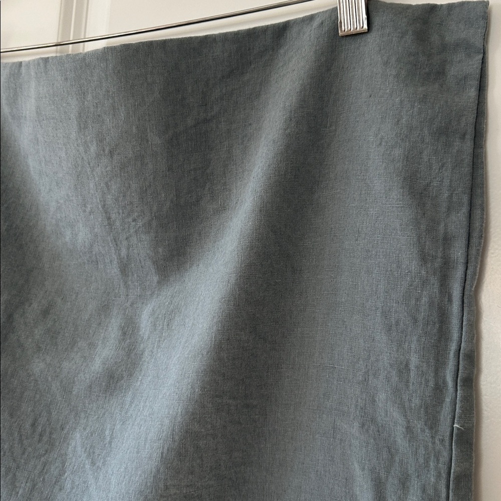 Quince Linen King Pillow Case Grey-Blue SKU#LB36764